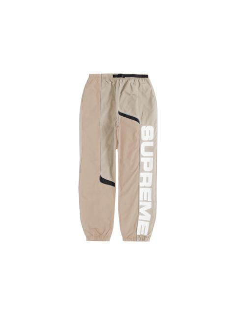 Supreme S Paneled Belted Track Pant Dusty Pink