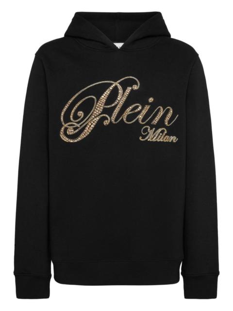rhinestone-embellished hoodie
