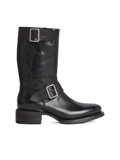 x Ducati leather biker boots
