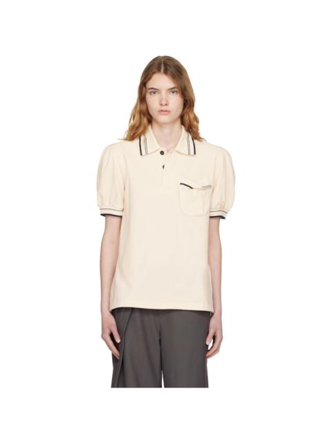 Off-White Puffy Piqué Polo