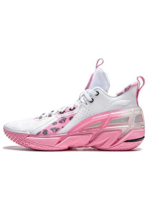 Li-Ning x Billionaire Boys Club Badfive 4 Mid 'White Pink' ABFU015-8