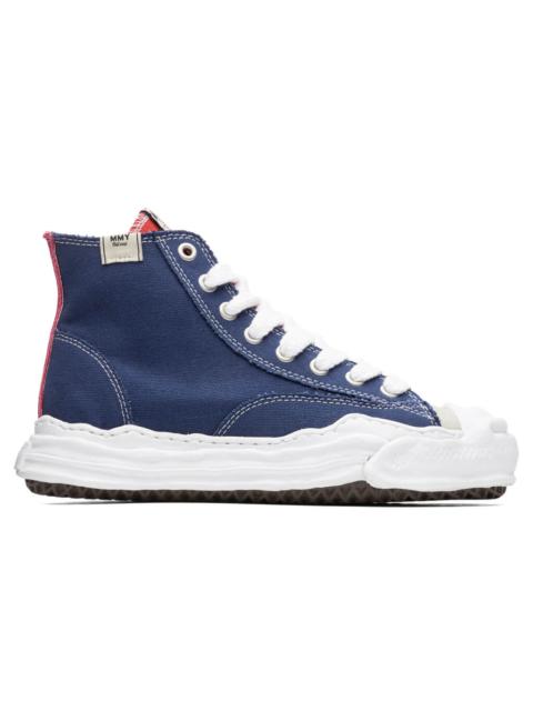 ORIGINAL SOLE TOE CAP HI SNEAKER - NAVY/BEIGE