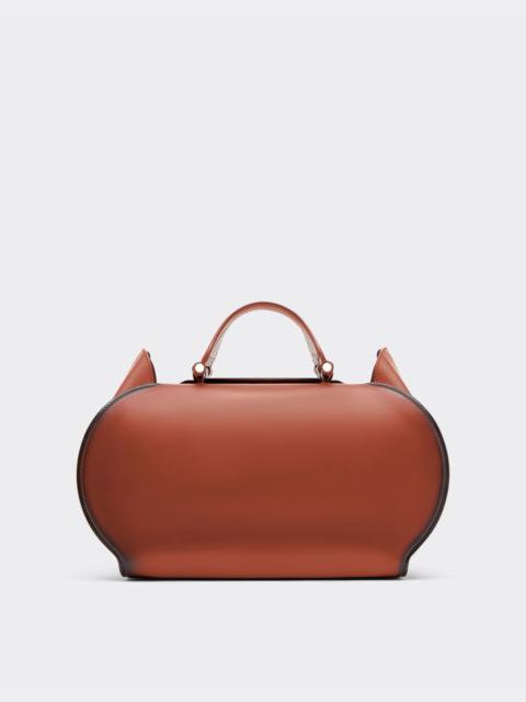La Ferrari Dino bowling bag in gradient leather