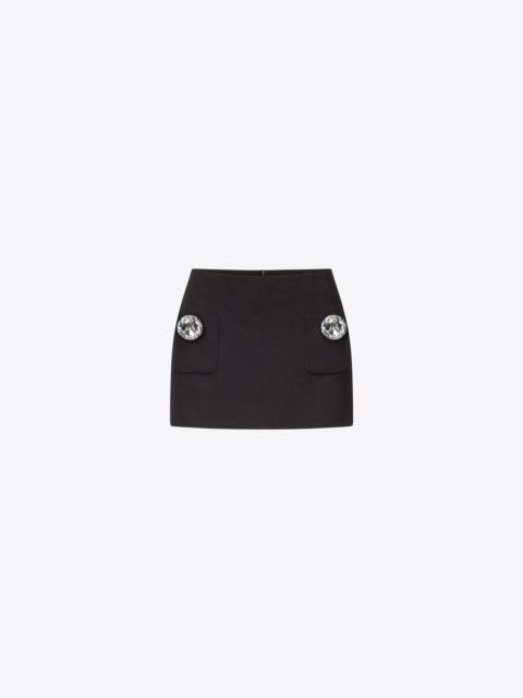 JUMBO CRYSTAL MINI SKIRT