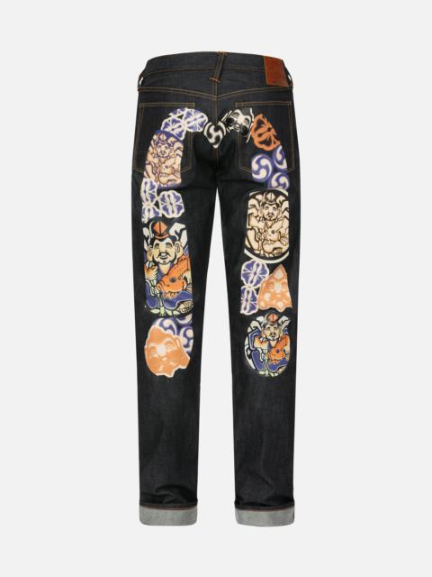 Godhead and Kamon Daicock print Carrot Fit Jeans #2017