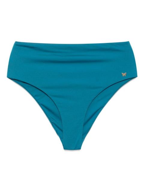 lace-up hw bikini bottom