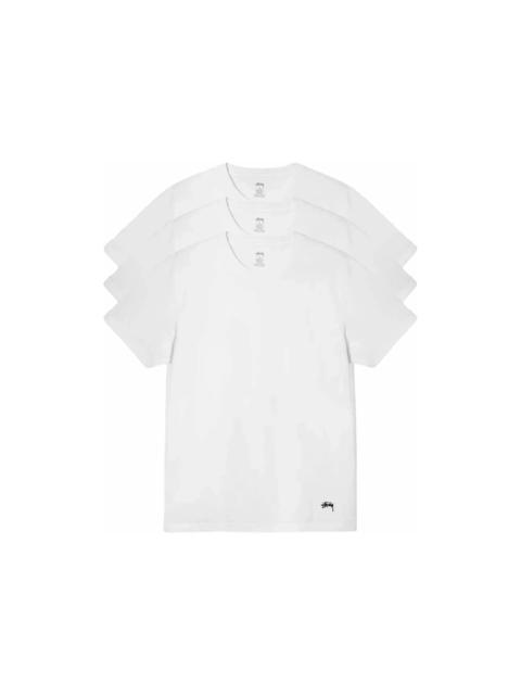 Stussy Undershirt Set (3 Pack) White