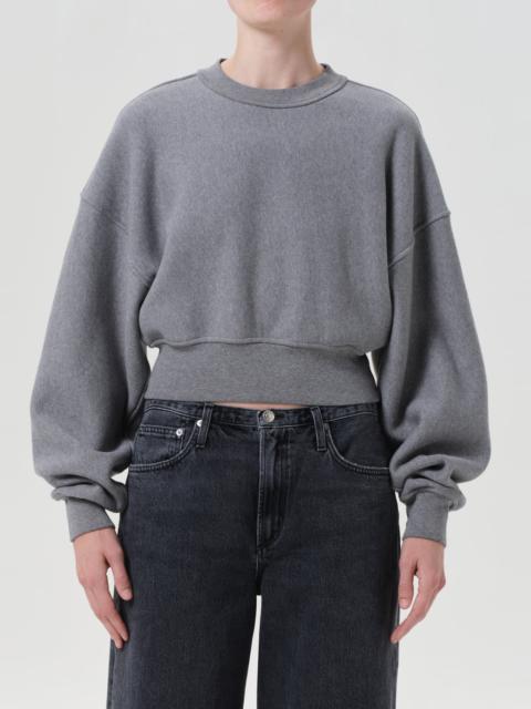 KIT SWEATSHIRT IN GREY HEATHER