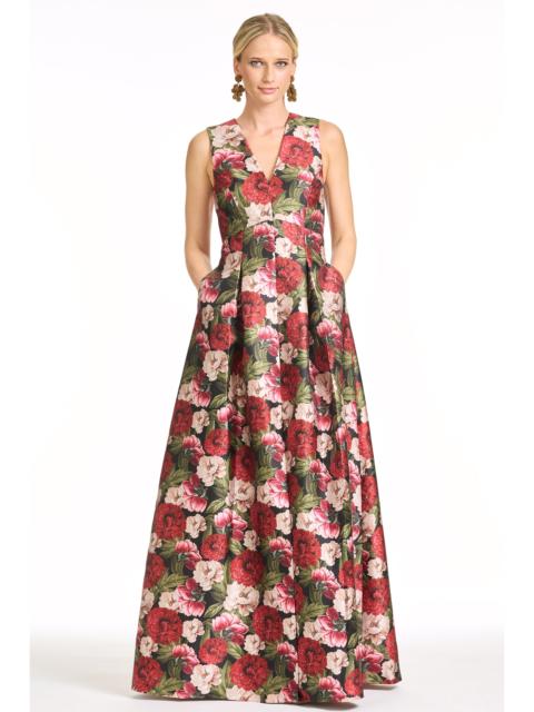 BROOKLYNNE GOWN – PEONY EMBERS