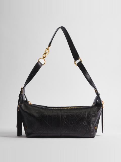 Small D-Journey Crinkled Calfskin Bag