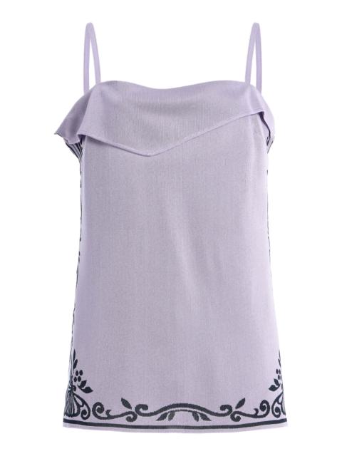 Jess Knit Top purple