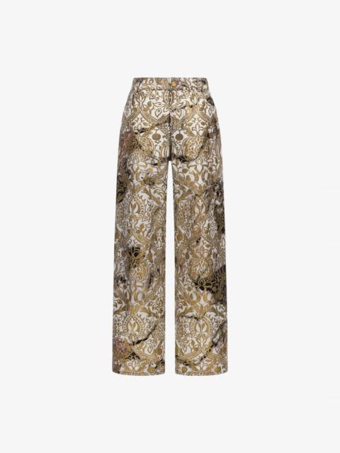 Marble Print Pants
