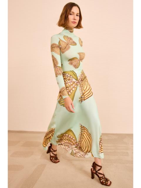 Pera Midi Slip Skirt