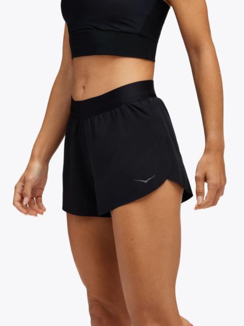 Women's Race Day Split Short in Black