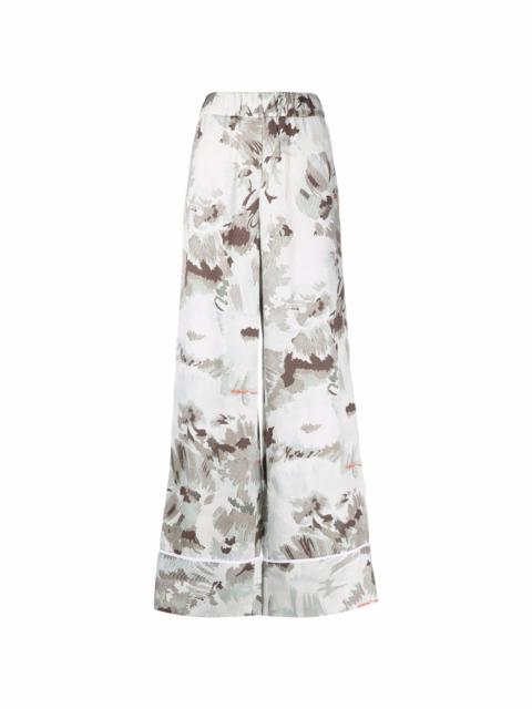 floral-print palazzo pants