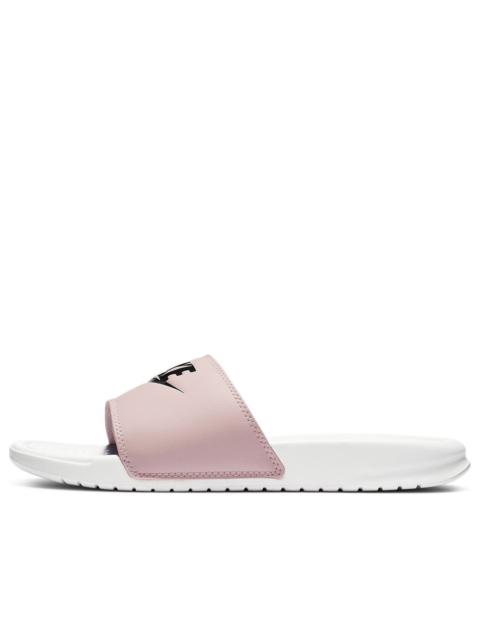 (WMNS) Nike Benassi JDI Slide 'Barely Rose' 343881-112