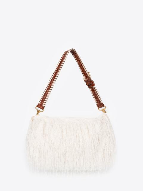 FRINGED SHOULDER BAG