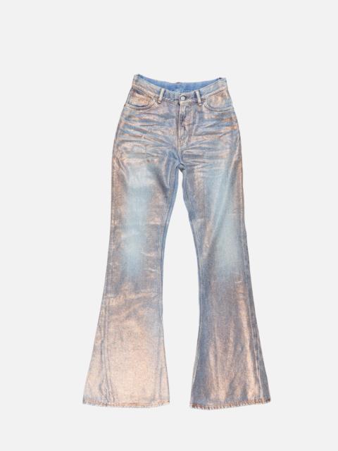 Fitted glitter jeans - 2025F - Rose copper/light blue