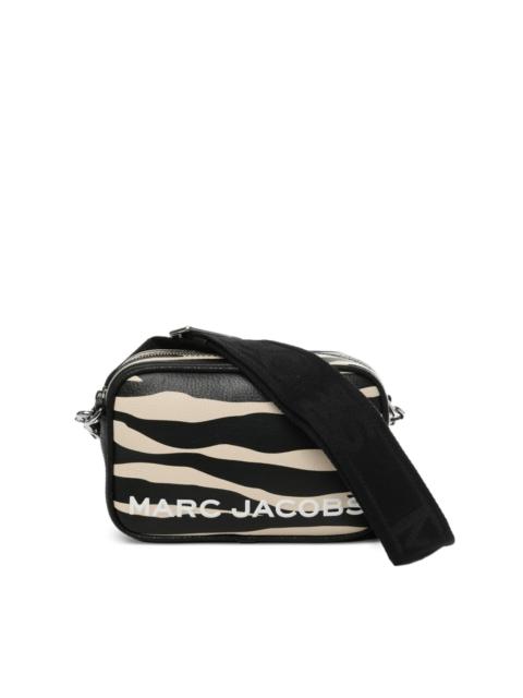 zebra-print cross body bag