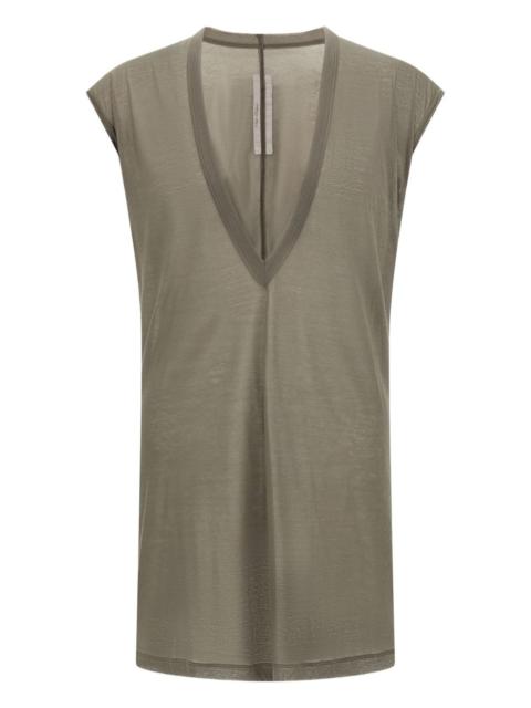 V-neck cotton T-shirt