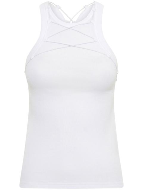 Lock drawstring tank top