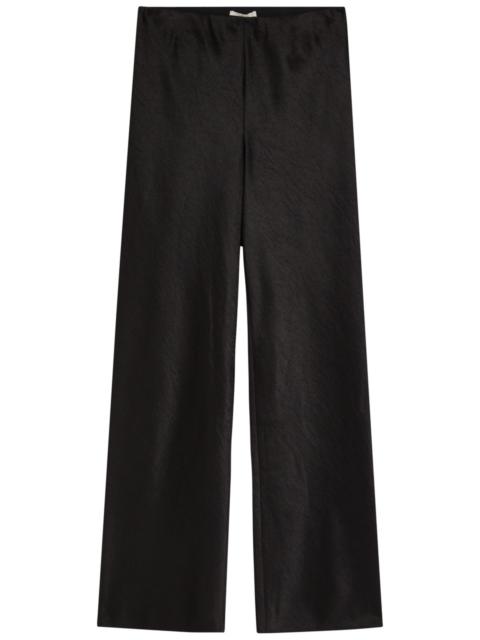 Vince Wide-leg Satin Trousers