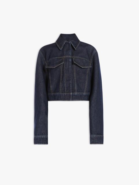 BORMIO Short denim jacket