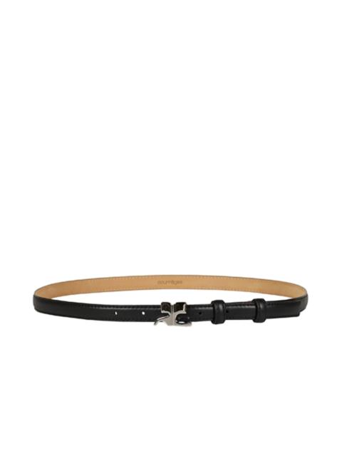 AC LEATHER 15MM BELT / BLACK
