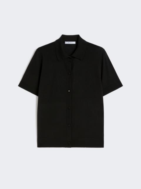 ROMANIA Slim-fit fine wool cardigan