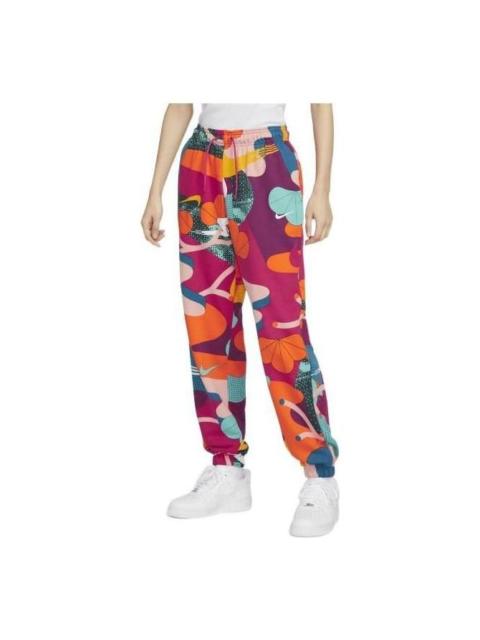 (WMNS) Nike High Sports Pants 'Multicolor' FD6686-681