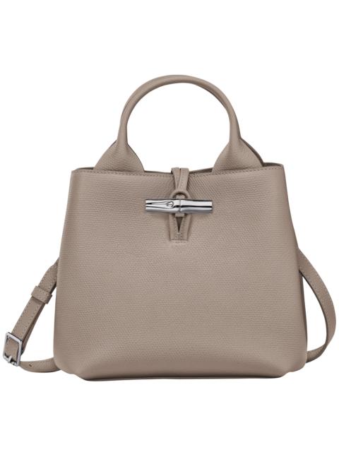 Le Roseau S Handbag Clay - Leather