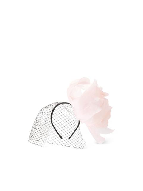 floral-appliqué headband