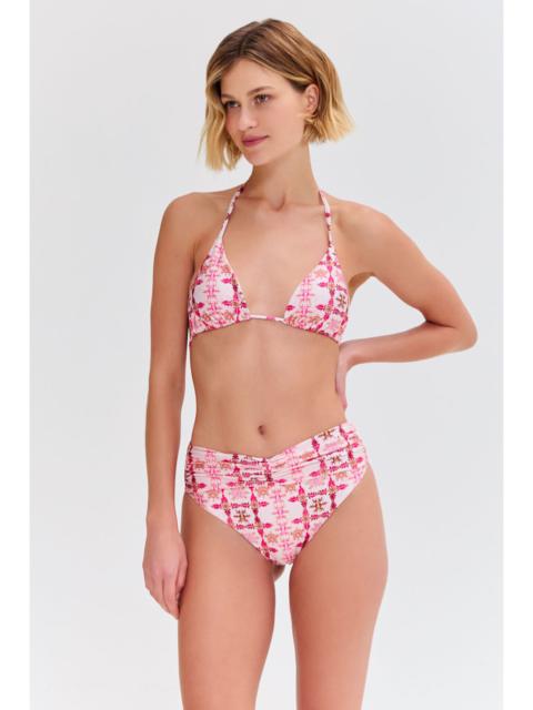 SINTRA FLOWER HIGH WAIST BIKINI BOTTOM