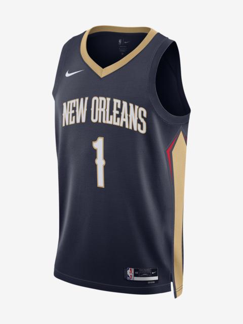 New Orleans Pelicans Icon Edition 2022/23 Nike Men's Dri-FIT NBA Swingman Jersey