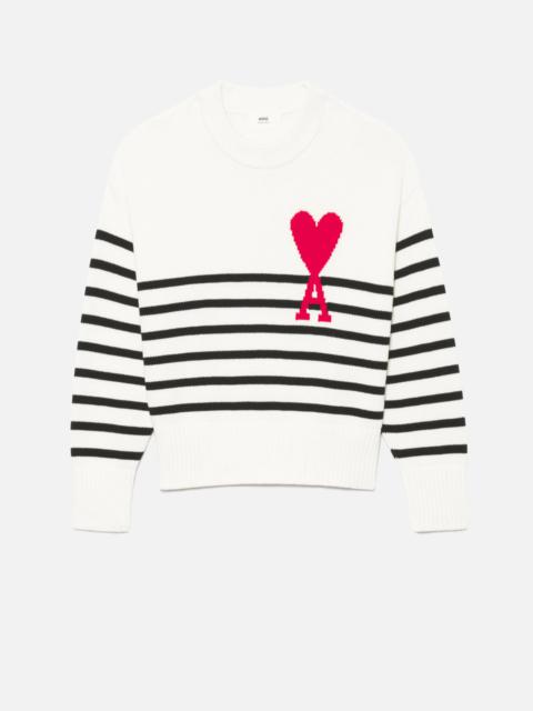 Ami De Coeur Striped Sweater