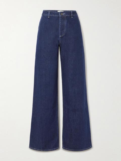 Annie High-rise Wide-leg Jeans