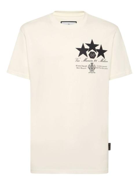star-graphic T-shirt