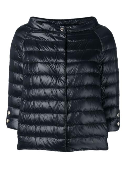 wide boat neck jacket