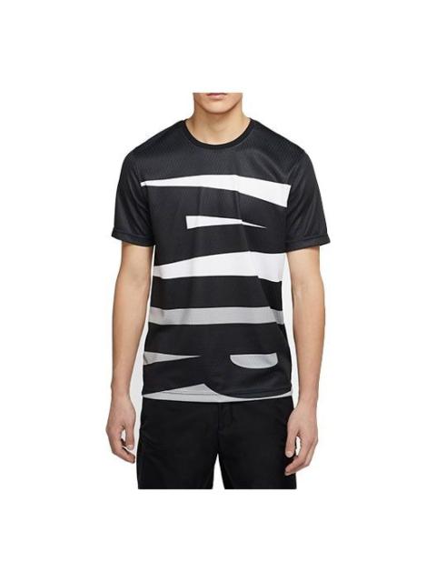 Men's Air Jordan WINGS Sports Tops T-Shirt Black CK5633-010