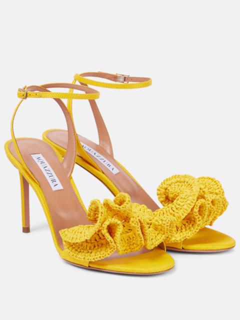 Noches Tropicales 85 raffia sandals