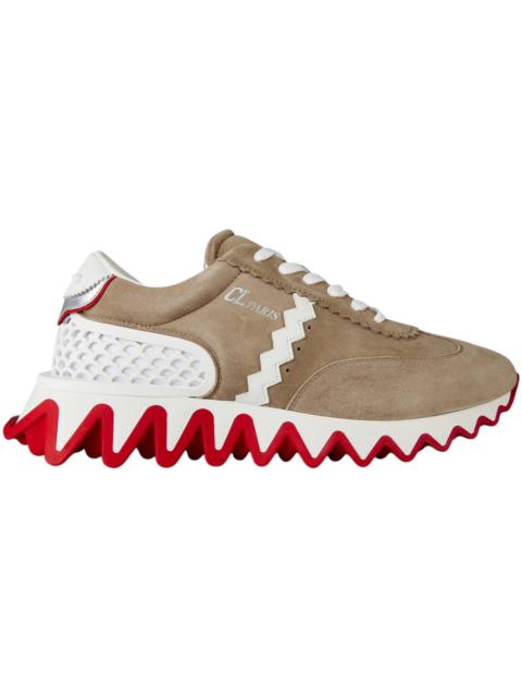 Christian Louboutin Loubishark Flat Saharienne White