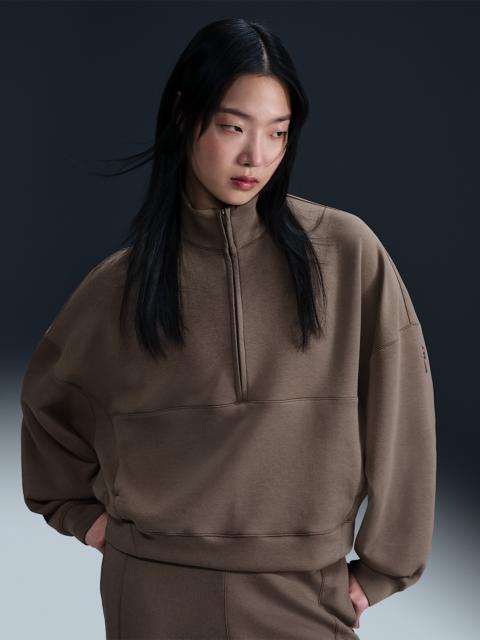 Nike 24.7 ImpossiblySoft Women's Dri-FIT Oversized 1/2-Zip Top