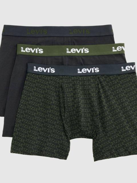 LOGO PRINT BOXER BRIEFS (3-PACK)