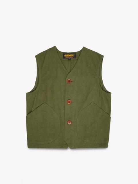 IHV-52-OLV 12OZ DUCK CANVAS HUNTING VEST - OLIVE
