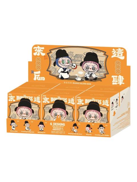 Pop Mart The Monsters Labubu Let's Have Fun Together Badge Sealed Case (6 Blind Boxes) PPMT-2408-006
