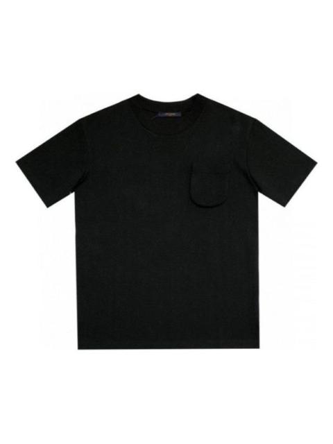 LOUIS VUITTON LV Monogram Dark Print Presbyopic 3D Pocket For Men Black 1A5VI8