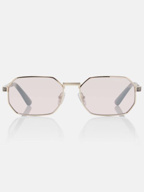 Rectangular sunglasses