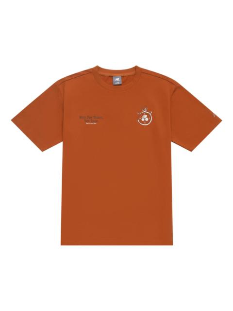 New Balance Icon T-shirt 'Brown' NEE25041-BUR