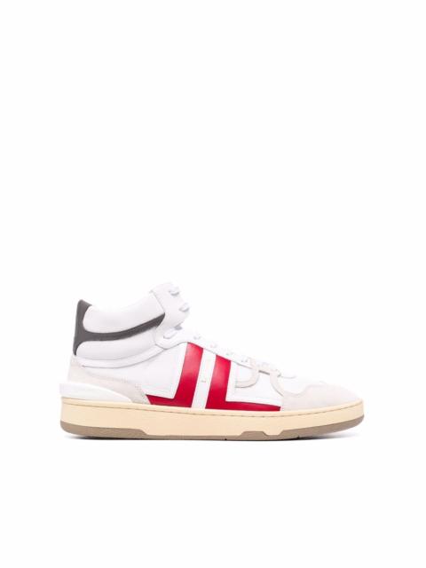 logo-patch lace-up sneakers