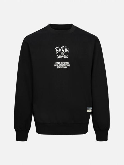 SLOGAN AND PHOTO PRINT RELAX FIT SWEATSHIRT